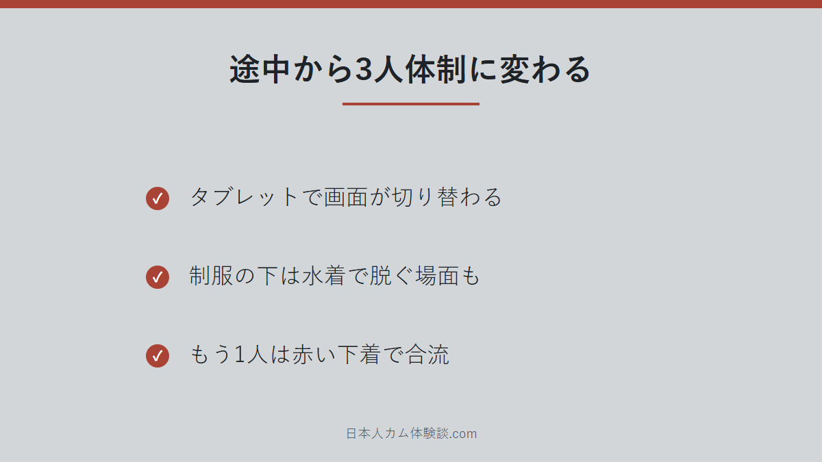 Mai_GirlsEsthe_さんの3人体制のまとめ画像